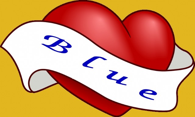 I Love The Color Blue