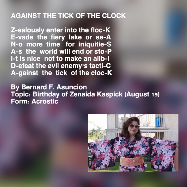 Against The Tick Of The Clock