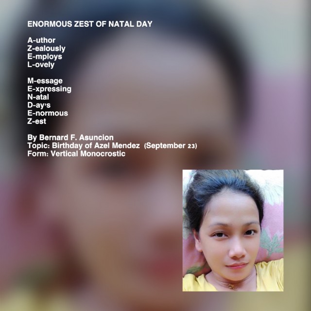 Enormous Zest Of Natal Day