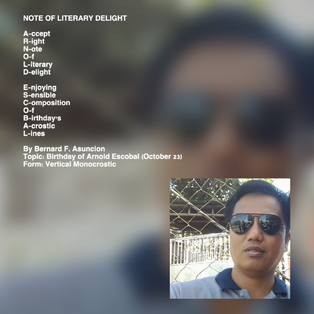 Note Of Literary Delight