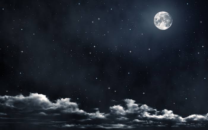 Moon Among Stars