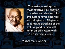 Jesus And Gandhi: South And North Of Same Axis