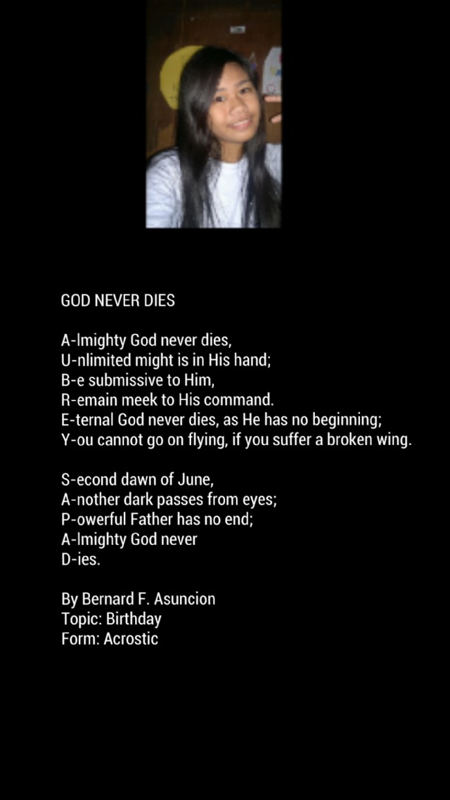 God Never Dies