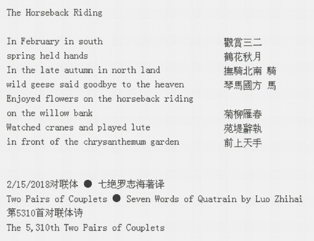 The Horseback Riding