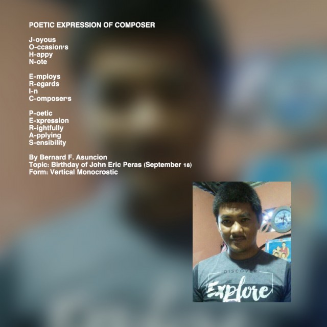 Poetic Expression Of Composer