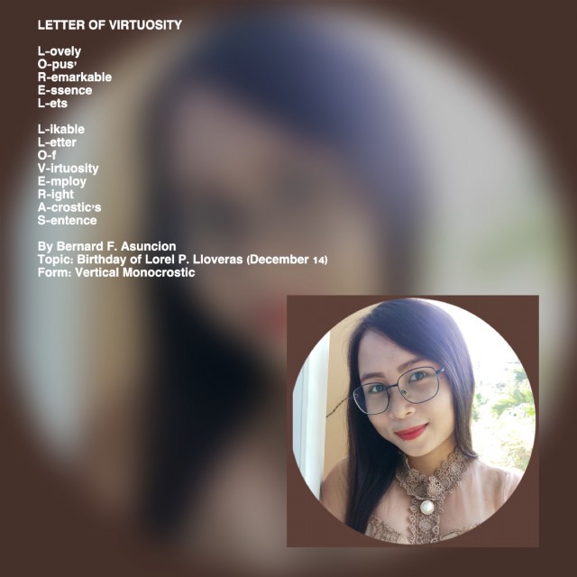 Letter Of Virtuosity