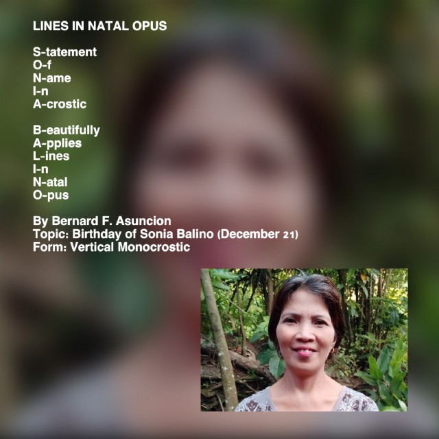 Lines In Natal Opus