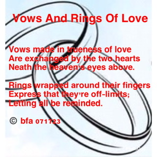 Vows And Rings Of Love