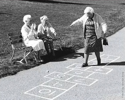Life Is A Hopscotch Game
