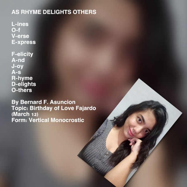 As Rhyme Delights Others