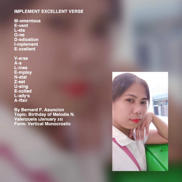 Implement Excellent Verse