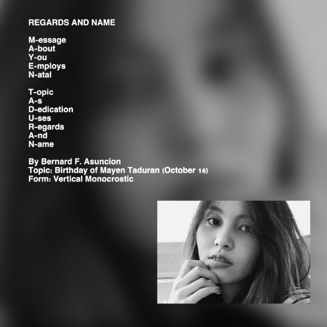 Regards And Name