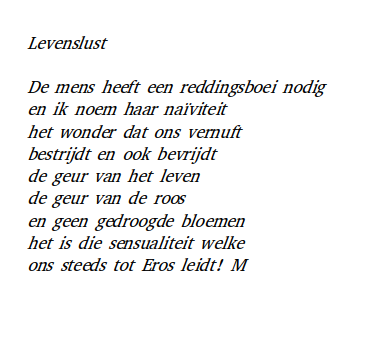 Levenslust..