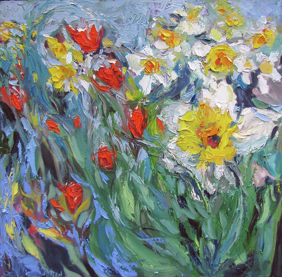 Daffodils And Tulips