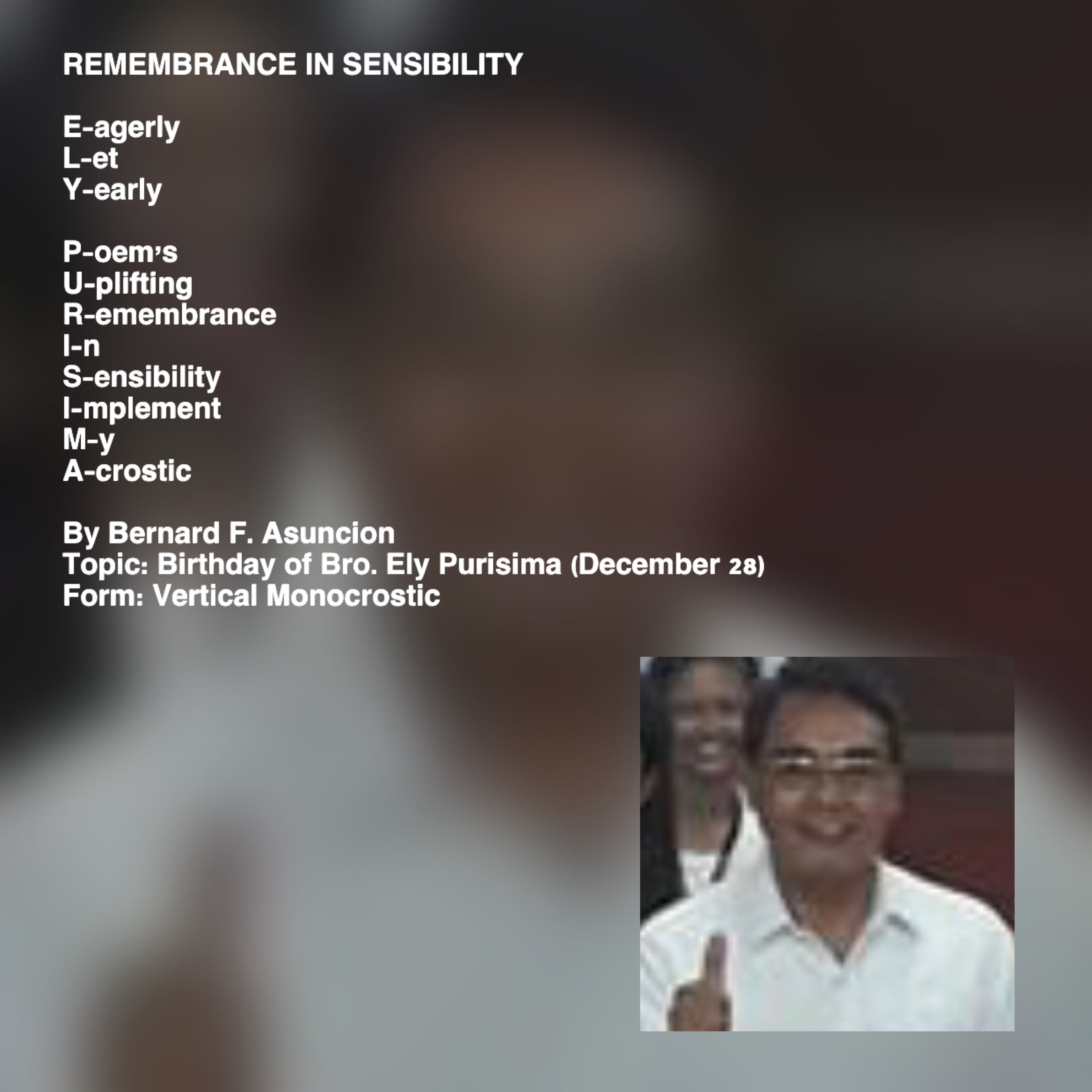 Remembrance In Sensibility