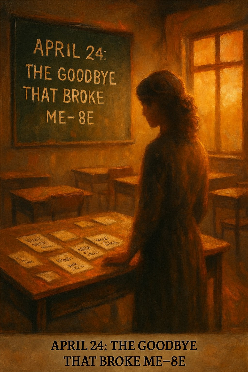 April 24: The Goodbye That Left Me Empty — 8e