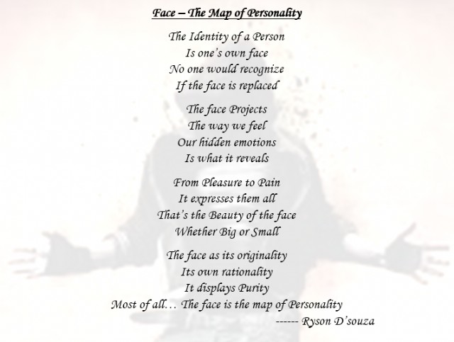Face - The Map Of Personality