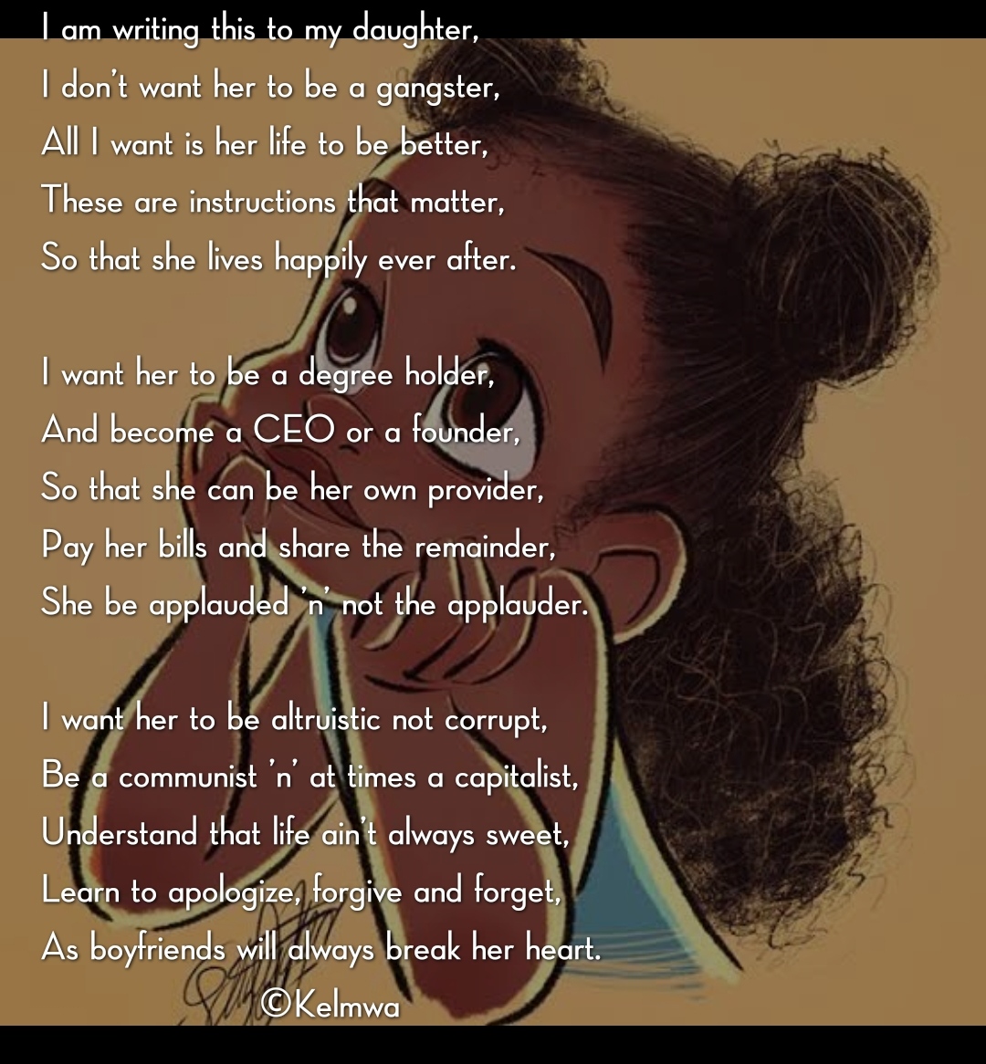 To My Future Daughter