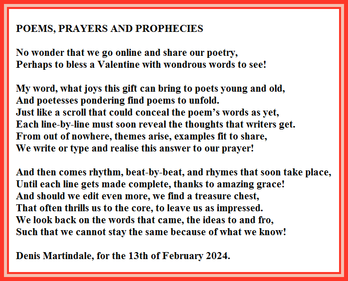 Poems, Prayers And Prophecies