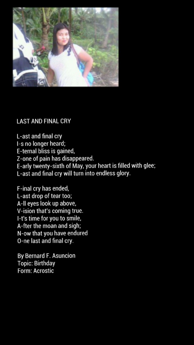 Last And Final Cry