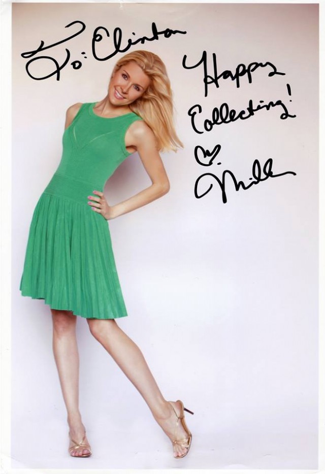 Autograph Muse Acrostic Name Miller Gaffney