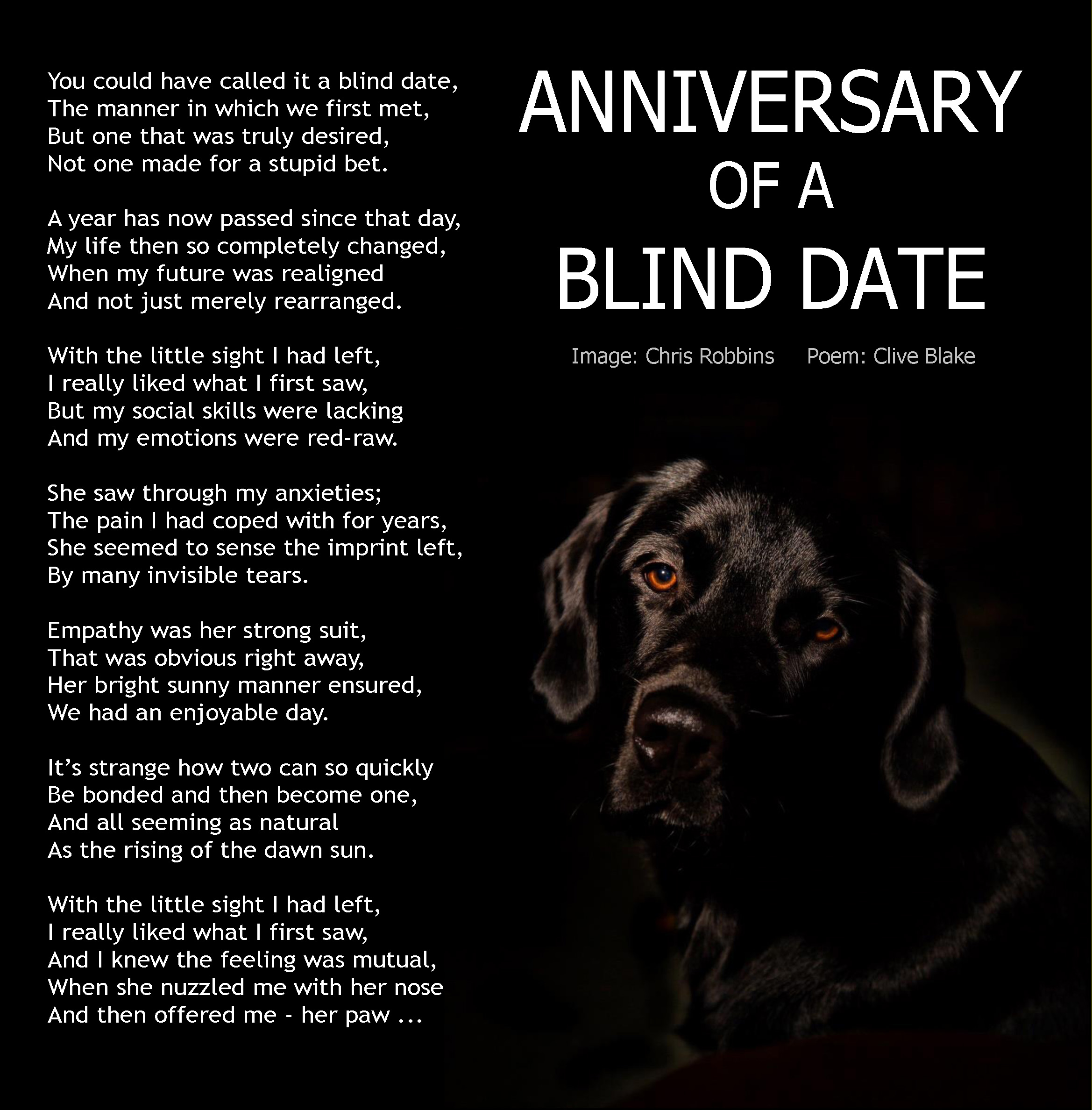 Anniversary Of A Blind Date