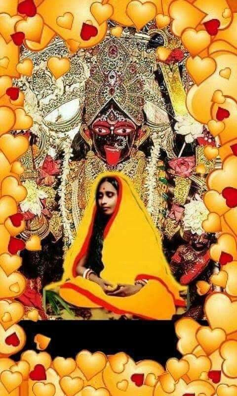 The Live Kali Mother In Divine Mother Saroda.