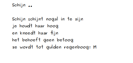 Schijn..