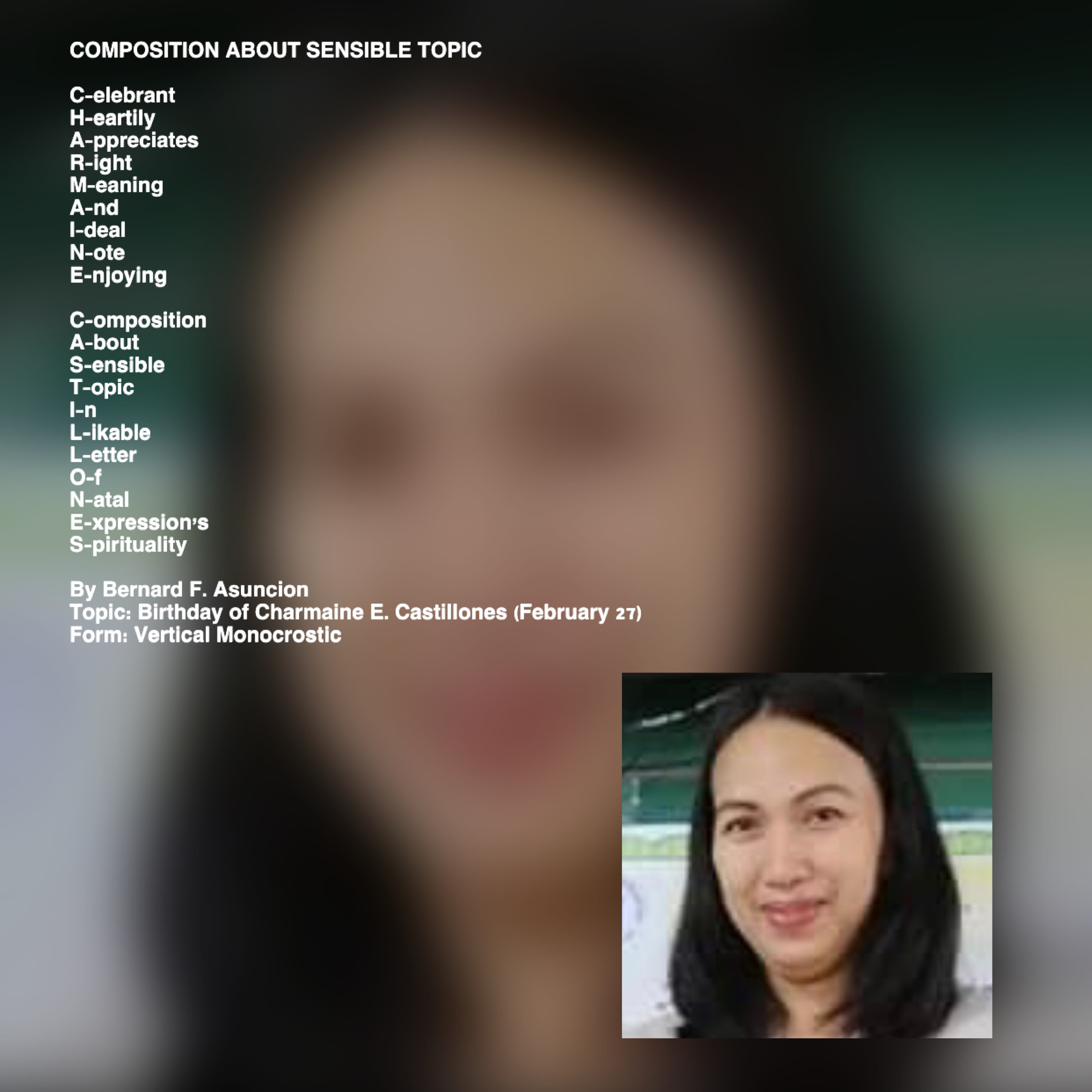 Composition About Sensible Topic