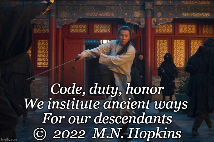 Code, Duty, Honor