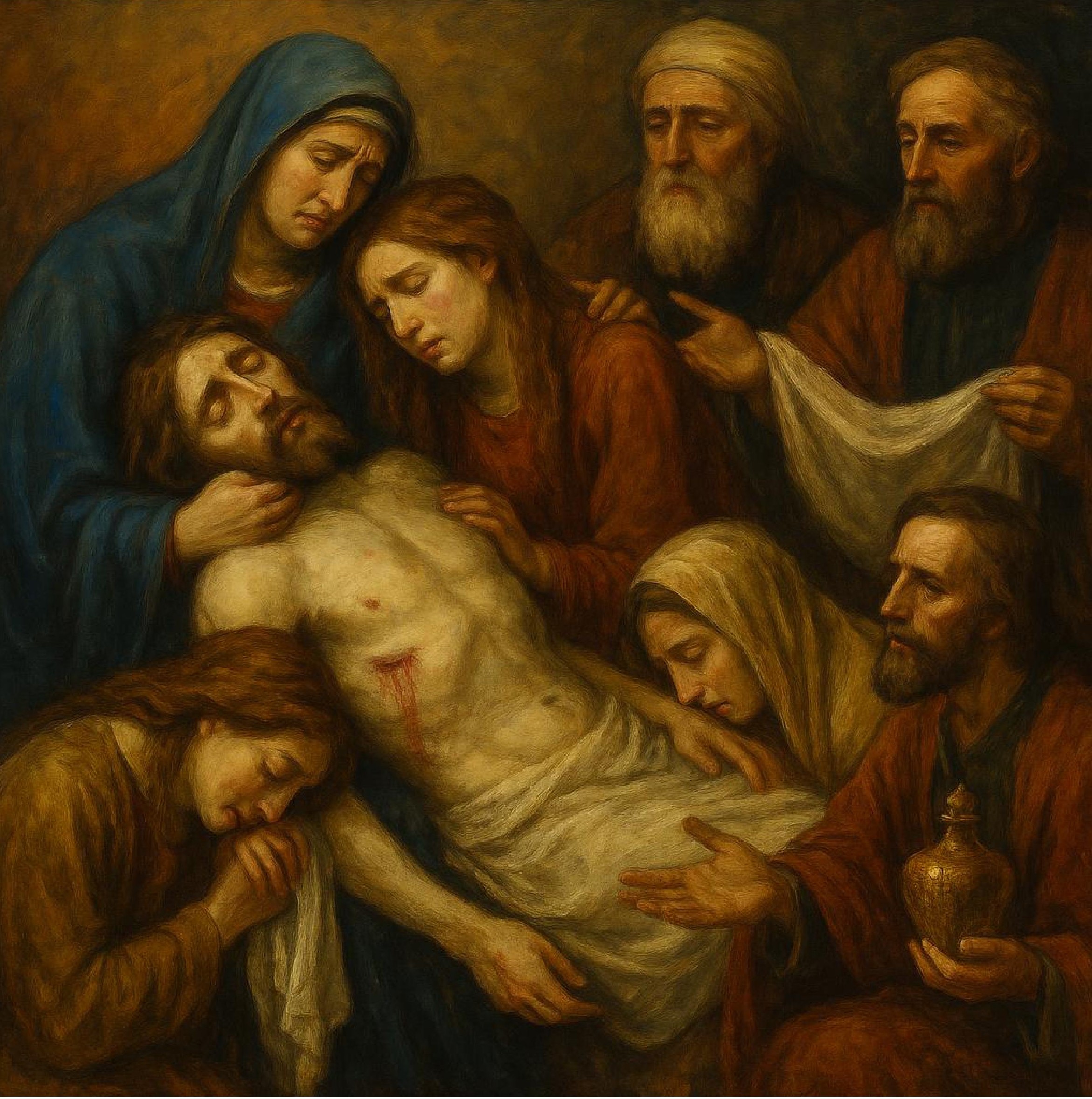 The Three Marys
a Dirge Of Witness And Womb-Bound Sorrow