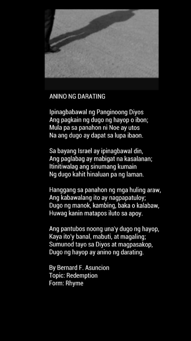 Anino Ng Darating