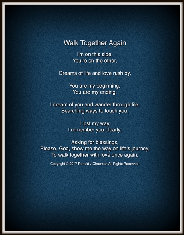 Walk Together Again