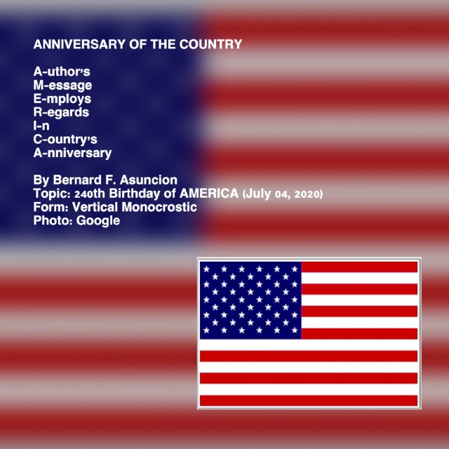 Anniversary Of The Country