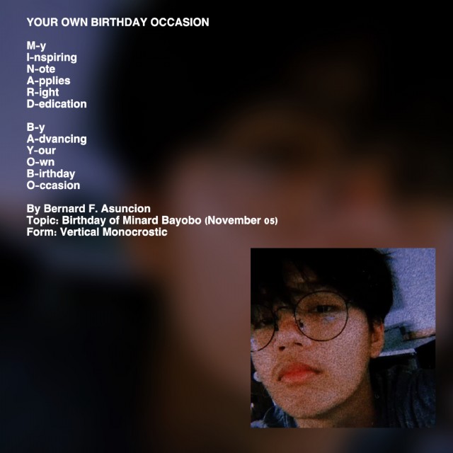 Your Own Birthday Occasion