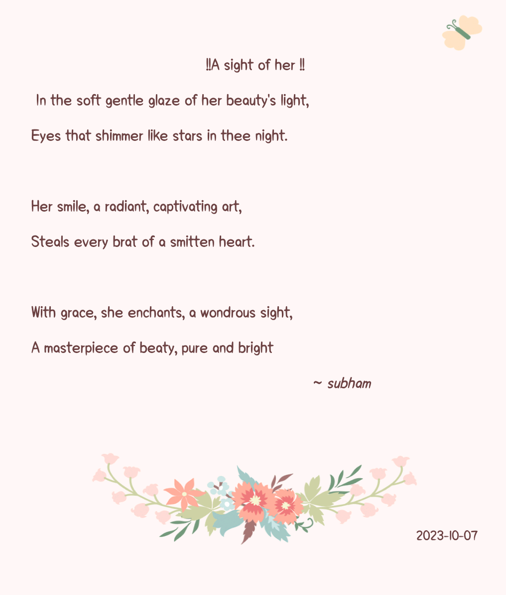 A Sight Of Her