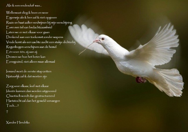 Als Ik Een Vredesduif Was