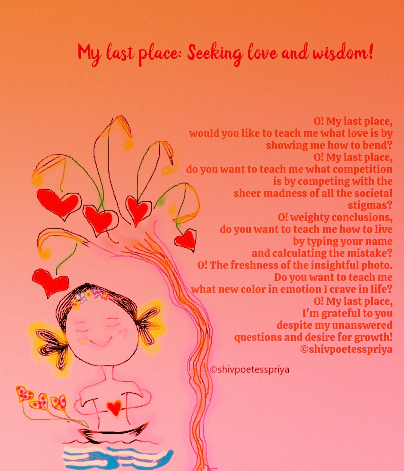 My Last Place: Seeking Love And Wisdom!