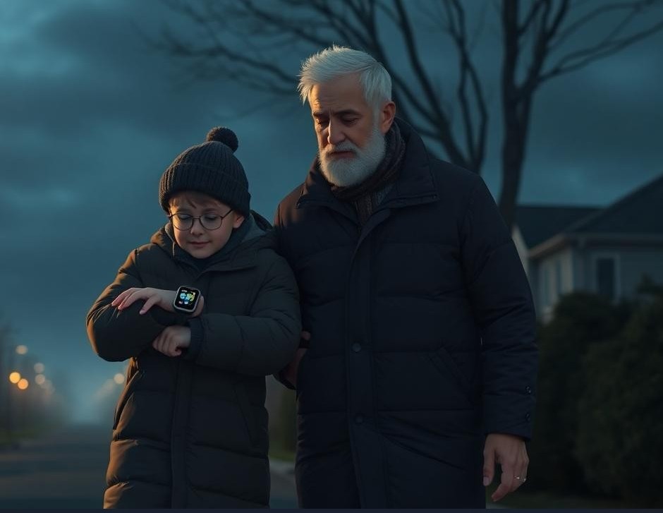 Grandpa And Gen Z Kid