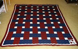 Grandmothers Woven Quilt