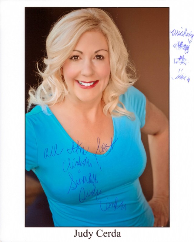 Autograph Muse Acrostic Name Judy Cerda