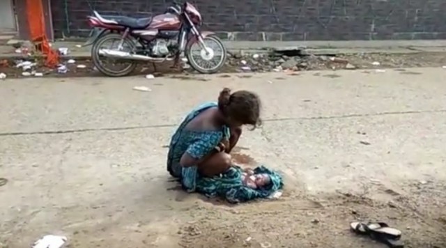 Indian Girl,17, Forced To Give Birth On The Street