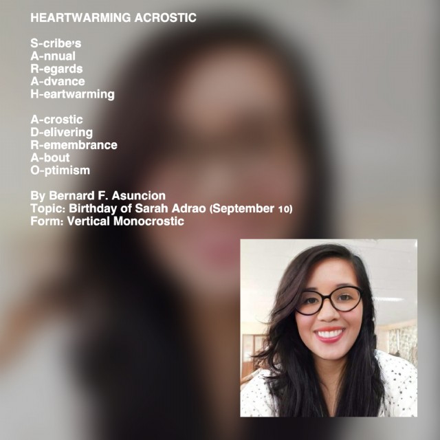 Heartwarming Acrostic