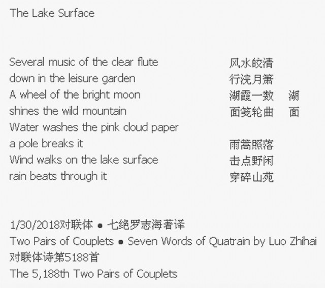 The Lake Surface