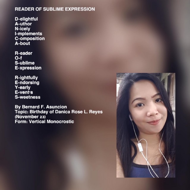 Reader Of Sublime Expression