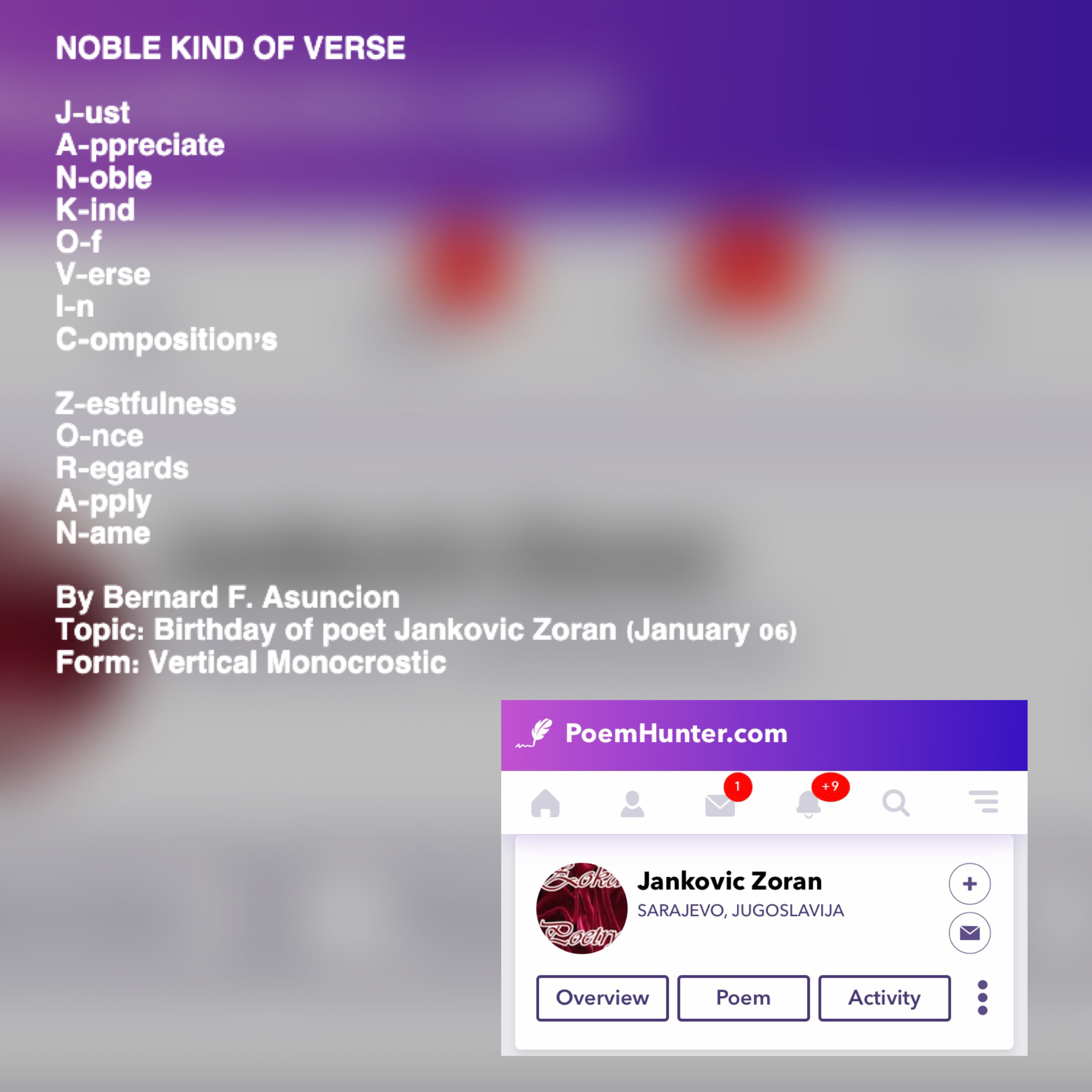 Noble Kind Of Verse