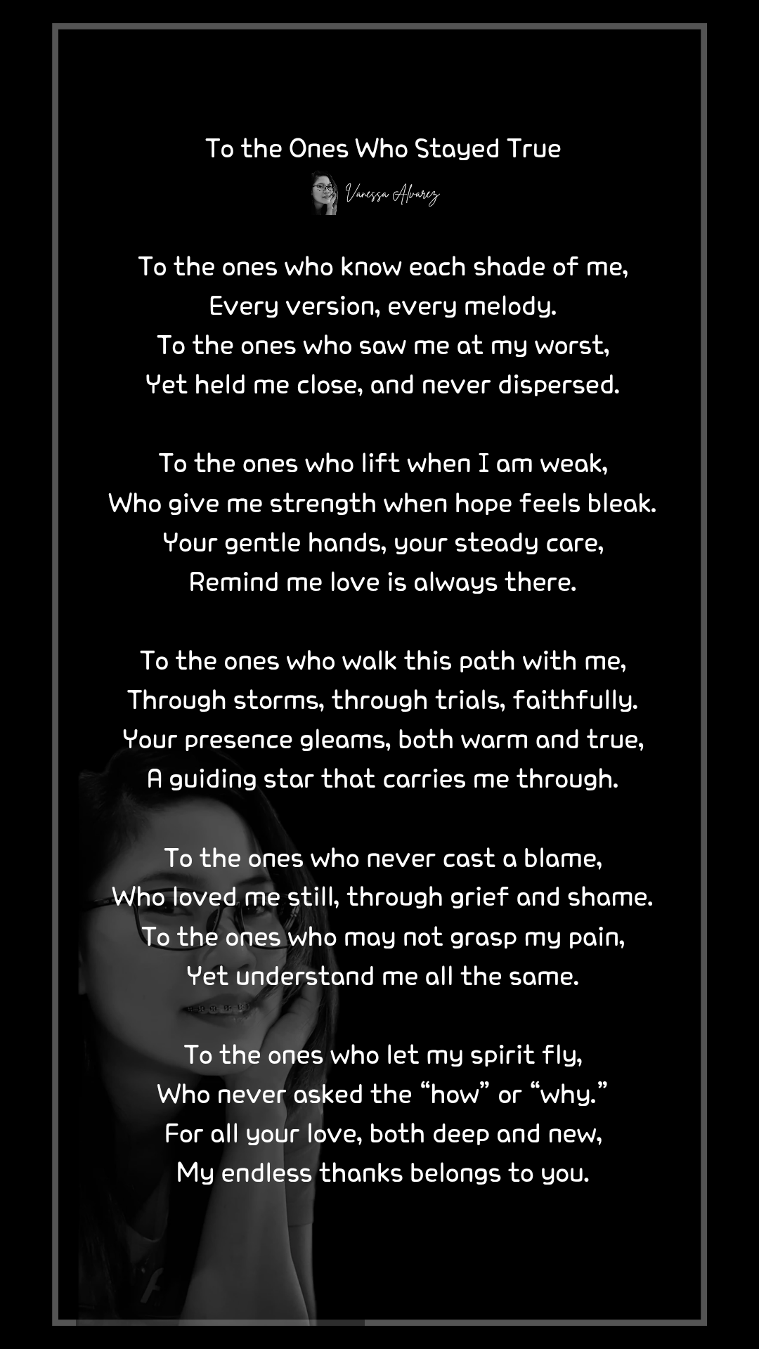 To The Ones Who Stayed True