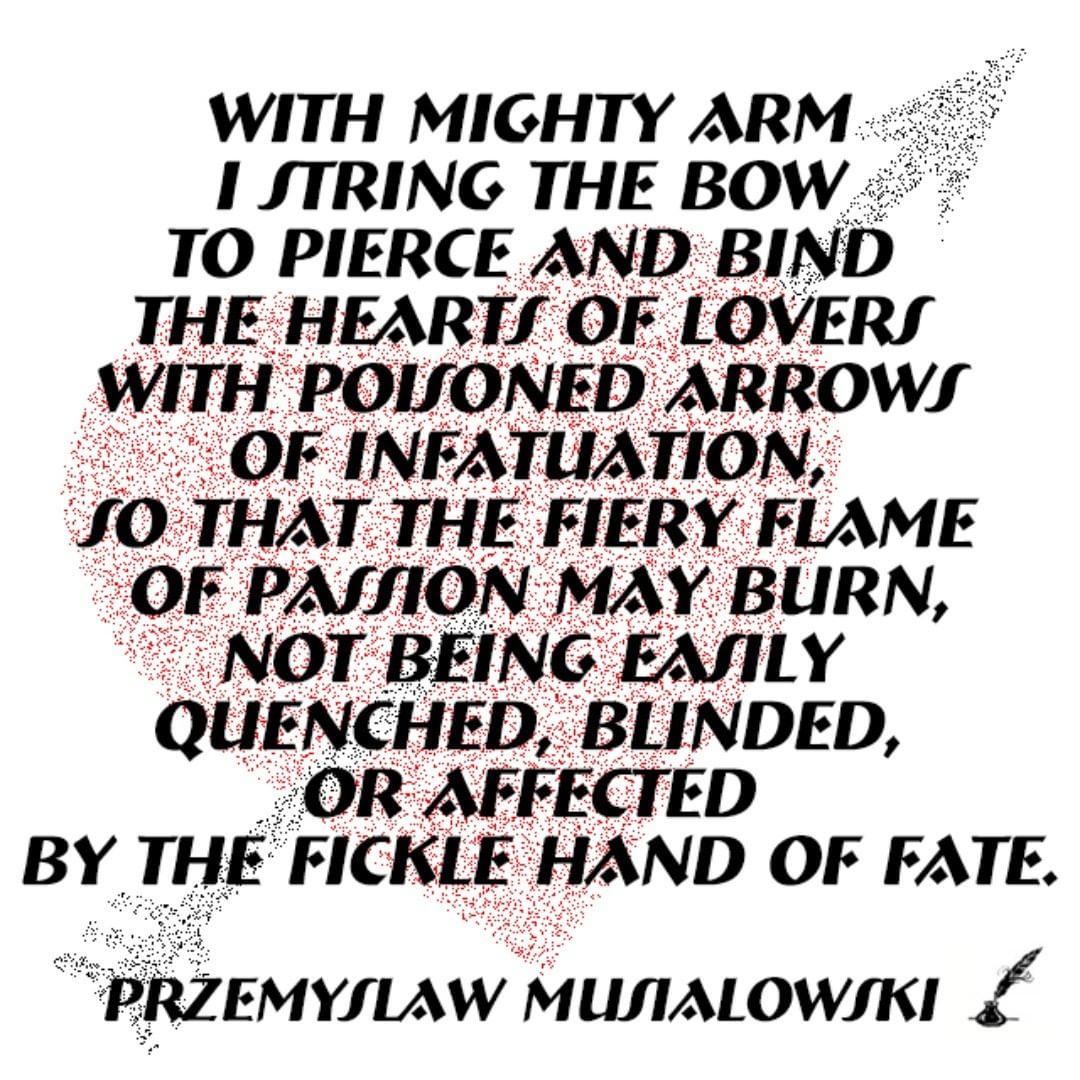 With Mighty Arm I String The Bow