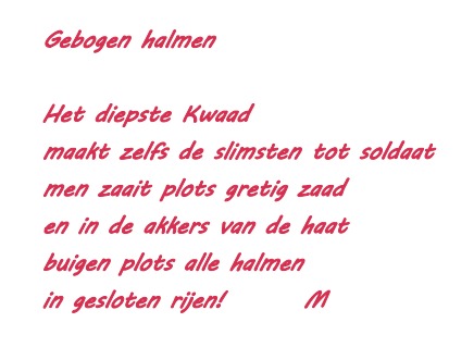 Gebogen Halmen