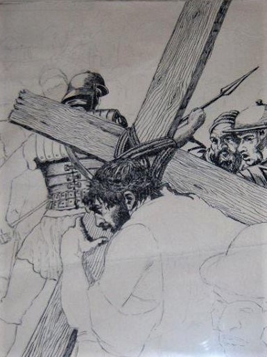 Pen And Ink To Paint And Pastels